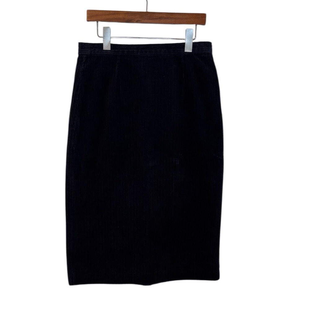 Northern Isles Navy Midi Corduroy Skirt 10